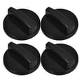 thumbnail image 1 of Raindrops 4Pcs Adjustable Timing Knobs Black Plastic Replacement for Pressure Cooker and Oven Controls, 1 of 8