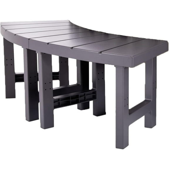 YKITRD  Medium PureSpa Accessories Benches, Compatible w/ 4 Person Spas, Combines to Create A Larger Bench, Flat Storage, 350 Pound Capacity