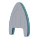 thumbnail image 2 of Flotador trasero para piscina, equipo de ejercicio, entrenador de nado impermeable, espuma de natación gruesa azul gris 27x3x39cm, 2 of 8