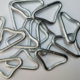 thumbnail image 4 of 60 Pcs Metal Triangle Buckles and for Trampoline Webbing, Triangle Connectors and Clasps, 4 of 6