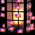 thumbnail image 6 of 3 Ft 10-LED Independence Day String Lights, 250th Anniversary Patriotic Outdoor Patio Festive Decorations for 4th of July,July 4th Decorations, 6 of 8
