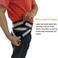 thumbnail image 3 of Cinturón de cadera sacroilíaco para hombres y mujeres que alivia el dolor ciático y lumbar, el soporte para la espalda proporciona soporte pélvico para la articulación SI, 3 of 5