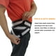 thumbnail image 3 of Cinturón de cadera sacroilíaco para hombres y mujeres que alivia el dolor ciático y lumbar, el soporte para la espalda proporciona soporte pélvico para la articulación SI, 3 of 5