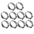 thumbnail image 4 of Raindrops 10Pcs Heavy Duty Hose Clamps Kit for Industrial 7X7In, 4 of 8