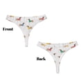 thumbnail image 3 of Fotbe Dachshund Dog Puppy Tanga Sin Costuras para Mujer con Estampado – Panties Invisibles, Transpirables y Cómodos para Uso Diario-Medium, 3 of 6