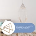 thumbnail image 4 of Shisuyan Triangle Weaving Loom Khaki 2Pcs Weaving Grid Patterns Plate, 4 of 8