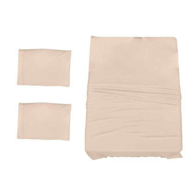 Hearth & Gear Stylish And Soft 4 Piece Bedding Set For Cozy Bedroom Made From Durable Polyester Fiber 180 Thread Count Sheets Your Sheets Size Patterned Sheets Linen Fitted Sheet Sheets for Size Bed