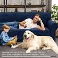 thumbnail image 5 of XYMHUN 1-Piece Sofa Cover Stretch Couch Cover Washable Sofa Slipcover Furniture Protector for 3 Cushion Sofa,Navy, 5 of 7