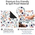 thumbnail image 4 of Floral Style Gaming Surface Mat 31.5 Inch Square Rubber Material Perfect for Mahjong Enthusiasts and Family Game Nights, 4 of 7