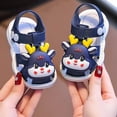 thumbnail image 5 of REDARER Toddler Kids Bunny 3D Cartoon Closed Toe Sandals Non- First Walker Shoes for Girls Summer,6, 5 of 7