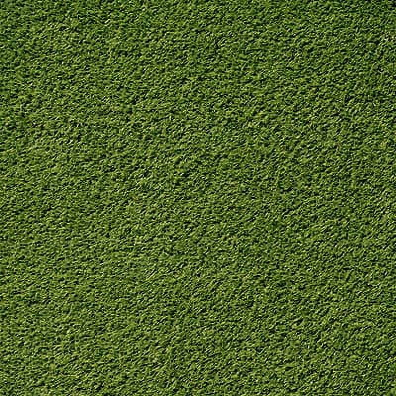 Emerald Green 4 in. Width X 4 in. Length x 28 Mm Thick Sample Pre Cut Artificial Grass Turf Roll