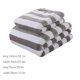 thumbnail image 2 of Corales Toallas de vellón Toalla de absorción de agua Rayas Herramientas de baño de secado rápido Jumpingount HA6785-01B, 2 of 6