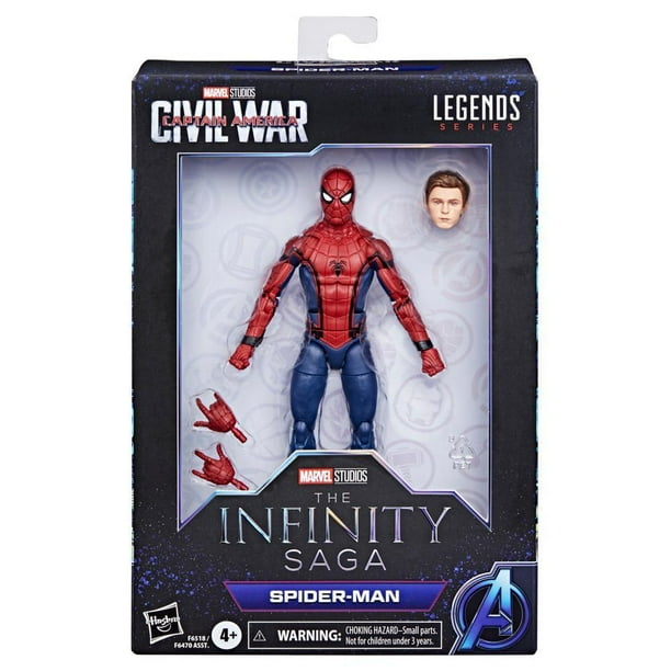 Hasbro Marvel Legends Series Spider Man 6 Marvel Legends Action Figures