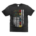thumbnail image 2 of Autism Shirt Autism USA Flag Patriotic Tee Shirt Awareness Day Flag Shirt Awareness Tshirt (Small Grey), 2 of 6