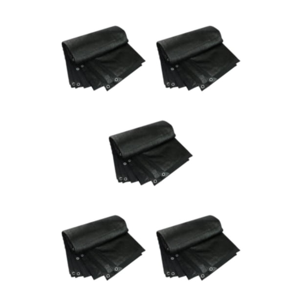 Billuyoard Red de parasol negra fácil de usar Protección solar para cualquier ocasión Red de sombra negra con ojales 2 * 2 metros Type2 NO2