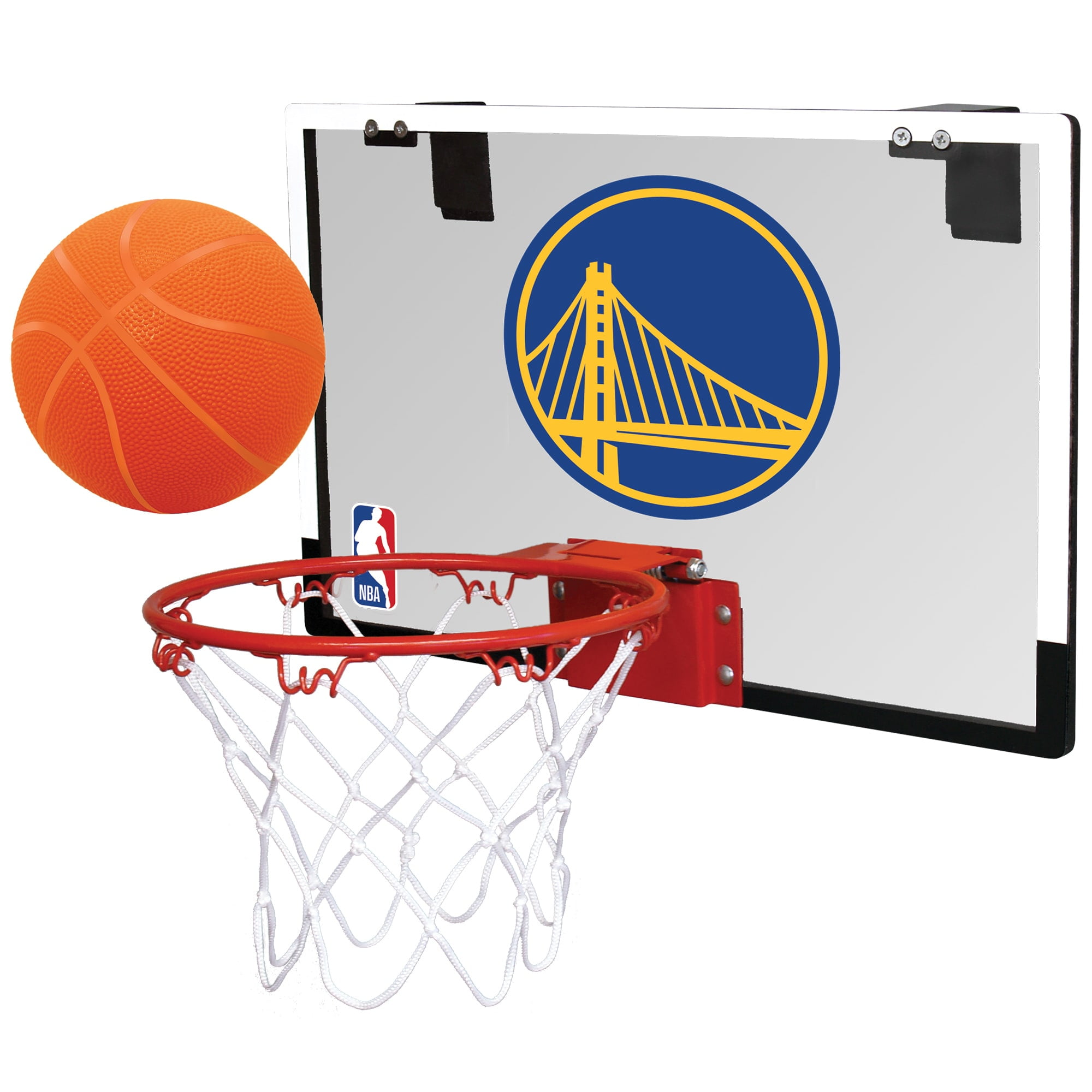 Golden State Warriors Rawlings NBA Polycarbonate Hoop Set