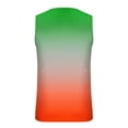 thumbnail image 4 of Penkiiy Men's Gradient Workout Tank Tops Sleeveless Gym Shirts Bodybuilding Fitness Muscle Tee Shirts XL Watermelon Red, 4 of 4