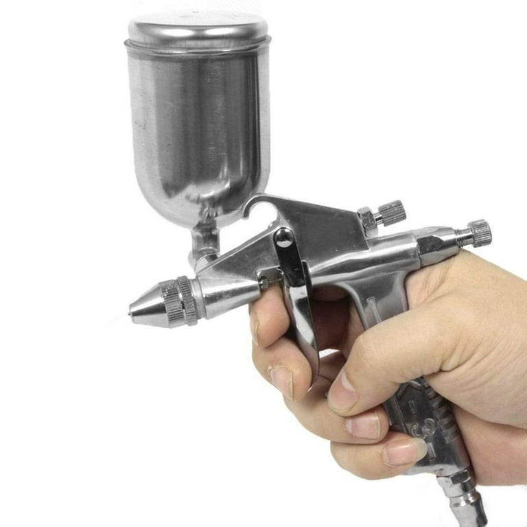 K-3 Mini Gravity Feed Spray Gun, Paint spray gun with 0.5mm nozzle
