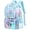 Blue, variant on Clear Backpack Large School Backpack Heavy Duty PVC Transparent Bookbag Stadium Approved for School Work Travel Festival