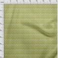 thumbnail image 4 of oneOone Cotton Poplin Light Green Fabric Chevron Diy Clothing Quilting Fabric Print Fabric By Yard 42 Inch Wide, 4 of 4