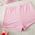 thumbnail image 5 of Staron Women's High Waisted Bikini Set Drawstring Adjustable Push Up Swimsuit Two Piece Beach Vacation Casual, Pink L, 5 of 7