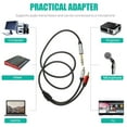 thumbnail image 3 of ELAYARD Audio Cable Dual Converter For Guitar And Microphone Patch Cable With Strong For Sound Transmission, 3 of 6