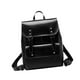 thumbnail image 5 of Mochila de Cuero PU Strade Fareast Limited diseño vintage informal negro, 5 of 8