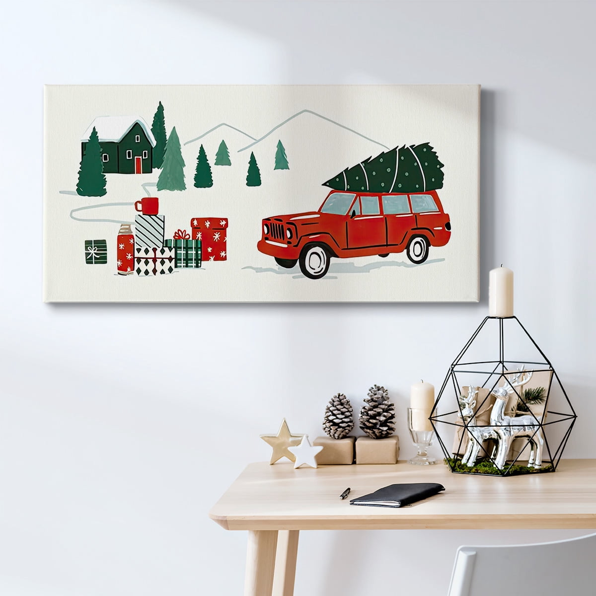 Going to Grandmas Collection D- Gallery Wrapped Canvas