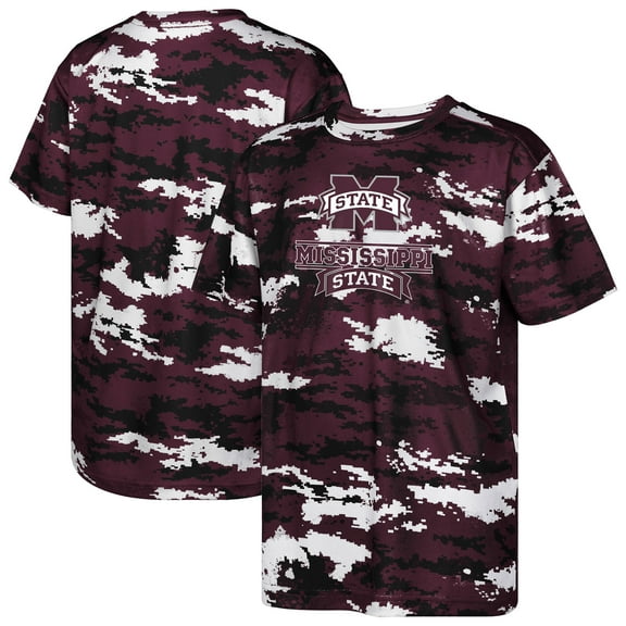 Youth Outerstuff Maroon Mississippi State Bulldogs Scrimmage T-Shirt