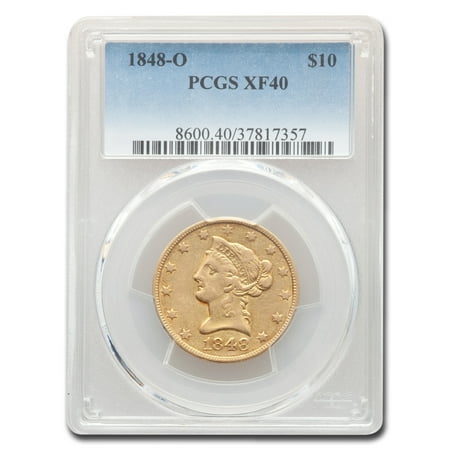 1848-O $10 Liberty Gold Eagle XF-40 PCGS