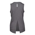 thumbnail image 3 of Women's Levelwear Gray Sacramento Kings Paisley Core V-Neck Tank Top, 3 of 3