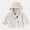 Beige, variant on Snorda 2-12 Years Kids Hooded Windproof Waterproof Rain Jacket Lightweight Outerwear Full Zip and Snap Closure Jacket with Chest Pocket Casual Solid Comfy Jacket for Fall Winter Daily Wear