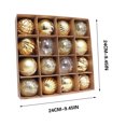 thumbnail image 3 of Christmas Ball Ornaments, Christmas Tree Decoration, 16Pcs Holiday Wedding Party Decorative Balls, Plastic Reusable Colorful Matching Balls for Home Office Bar Restaurant, 3 of 4