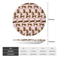 thumbnail image 2 of Yiaed Leopard Print Print Bone China Decorative Plate Ceramic Dinner Plates Art Crafts with Display Stand-10in, 2 of 6