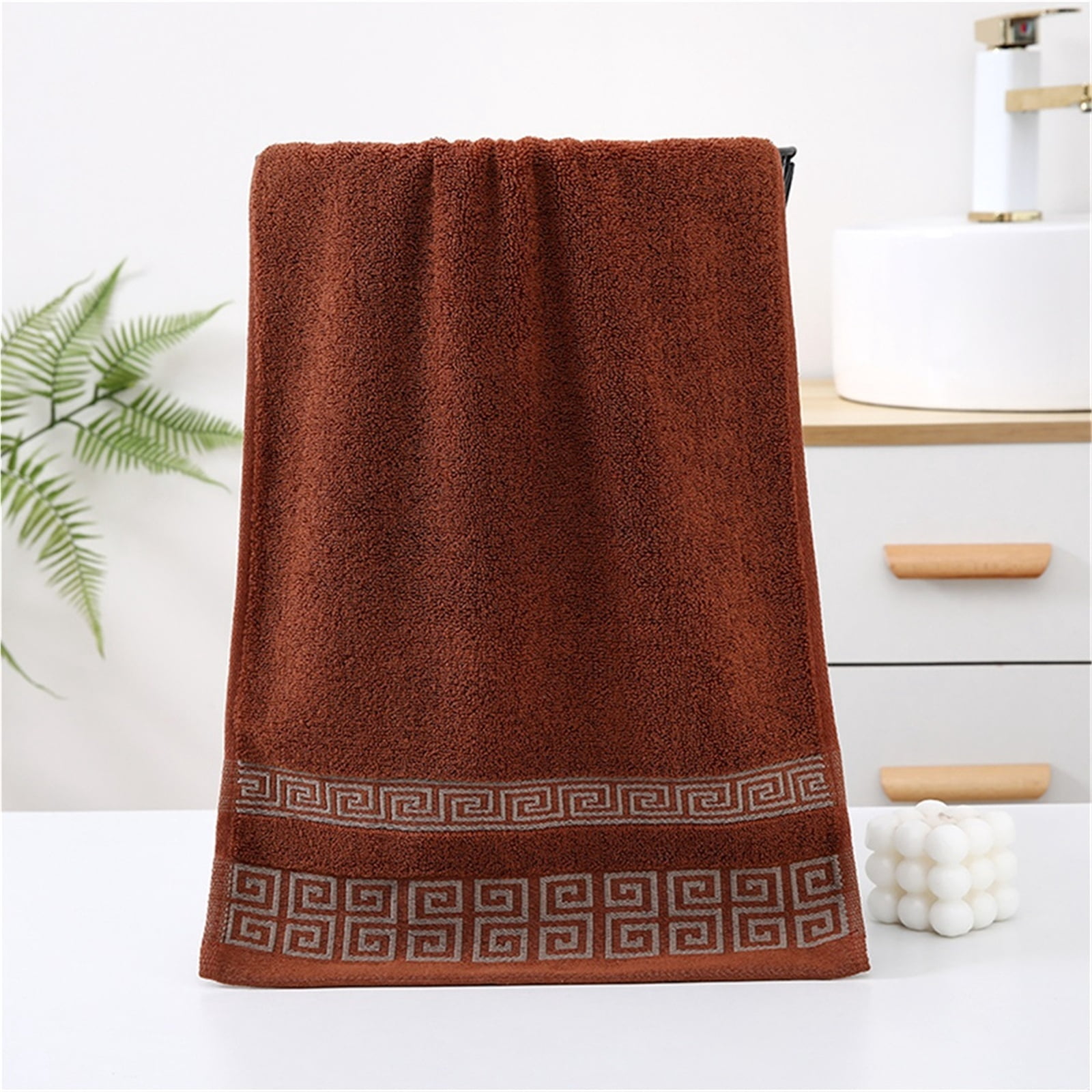 4 Pack Luxurious 100% Cotton Bath Towel Set, Ultra-Soft and Highly Absorbent, 400 Gsm Perfect for Couples and Bathroom Decor
