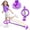 purple, variant on Flooyes Light-Up Scoring Skip Ball Toy with Counter, FlexSkip for Kids, Ankle Bounce Ball with Timer and Cal Calculator, Birthday Gifts for Girls Age 5 6 7 8 9 10+(Pink)