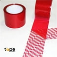 thumbnail image 3 of TETR4 Tamper Evident Tape Red Surface Printed - 1/2 inch x 55 yds. for Tamper Proof High Security Applications When Sealing Boxes, Envelopes, or Cards, 3 of 5