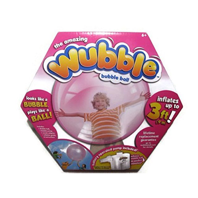 WUBBLE La increíble bola de burbujas: ¡parece que una burbuja juega como una bola! Rosa Wubble 882703003157