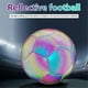 thumbnail image 5 of Balón de fútbol holográfico - Brilla en la oscuridad, reflectante, talla 5 - Perfecto para niños, 5 of 5
