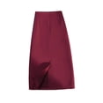 thumbnail image 3 of Aofany Pencil Skirt for Women Basic Stretch Bodycon Midi Below the Knee Skirts High Waist Business Work Office Wrap Skirts, 3 of 4