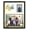 ABCs, variant on Dynamic Dance Theme Black Wood Frame and Dance Decoration Graphic for Two Photos Measuring 3x5 &