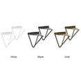 thumbnail image 2 of 2pcs Wall Mounted Shelf Bracket Iron Art Triangle Rack Modern Home Decor Kitchen Banmo, 2 of 3