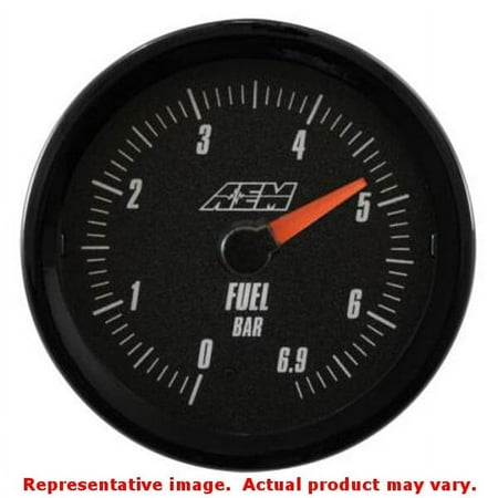 AEM Analog Oil/Fuel Metric Pressure Gauge 0-69Bar