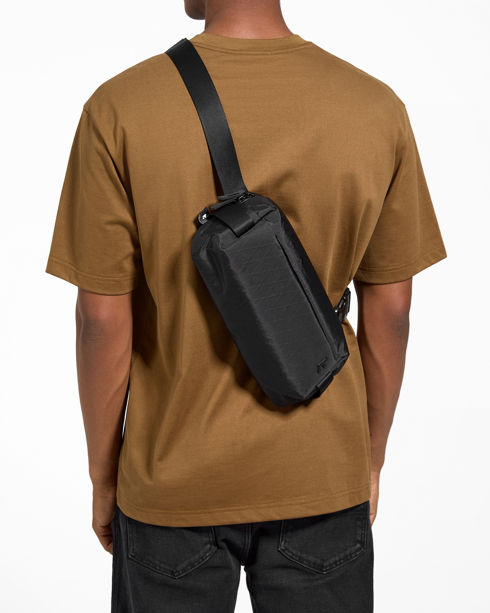 tomtoc 3L Compact EDC Sling Bag, X-Pac Chest Shoulder Crossbody Sling Daypack for Men Women, Water-Resistant Lightweight Carry Casual pack for Nintendo Switch 2, Tactical, Travel, Work, Gym, Sport