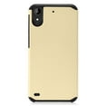 thumbnail image 3 of for 5" HTC Desire 550 Desire 555 Case Phone Case Shock Proof Edges Hybrid Hard Back Bumper Slim Cover Smooth Gold, 3 of 4