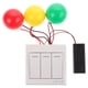 thumbnail image 1 of Tablero sensorial con interruptor de luz LED para niños pequeños, juguetes Montessori, juguetes de viaje con botón, juguete educativo de aprendizaje., 1 of 7