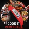 thumbnail image 6 of Arenviy Digital Meat Thermometer for Cooking, Instant Read Food Thermometer for Grill, BBQ & Kitchen, Foldable, 4.3-inch Probe, 6 of 7