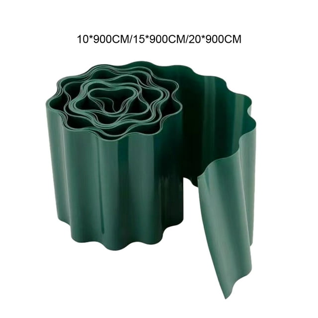 Becaristey Metal Garden Edging Border For Versatile And Weather-resistant Outdoor Decor Easy To Assemble 20*900CM