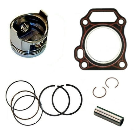 Piston Pin Snap Ring Fits Honda GX160 PISTON, RINGS, & CLIPS PIN FREE CYLINDER HEAD GASKET 13101-ZH8-010 ()