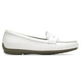 thumbnail image 2 of Rockport Women's Total Motion Driver Penny White Loafers 5.5M, 2 of 5